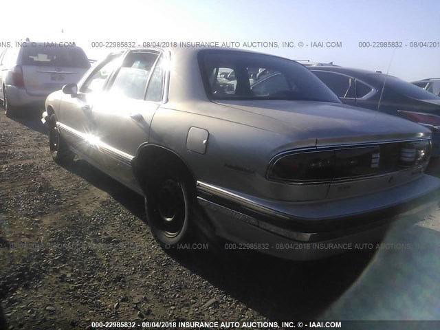 1G4HR53L7PH438078 - 1993 BUICK LESABRE LIMITED GOLD photo 3