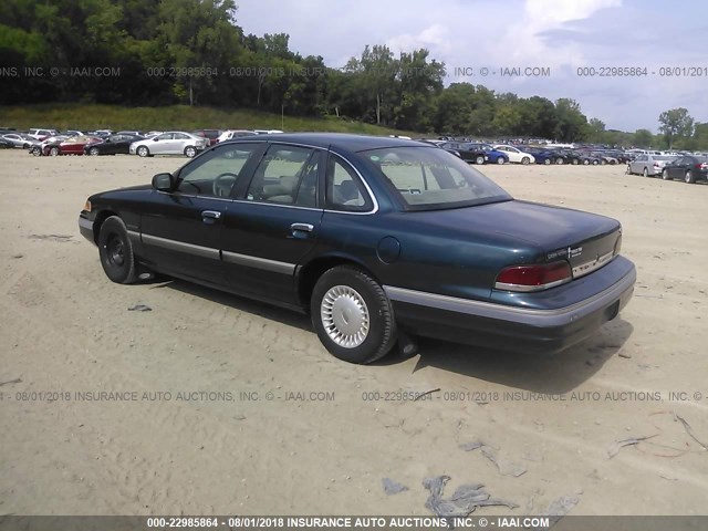 2FALP73W3RX180130 - 1994 FORD CROWN VICTORIA  GREEN photo 3