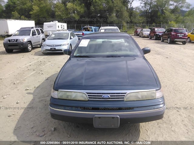 2FALP73W3RX180130 - 1994 FORD CROWN VICTORIA  GREEN photo 6