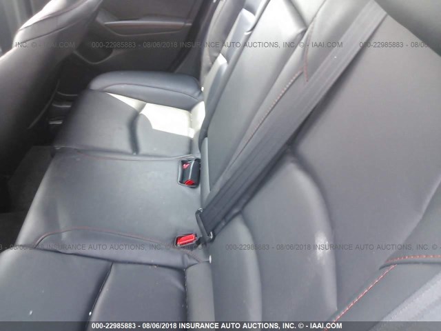 JM1BM1W72F1235333 - 2015 MAZDA 3 GRAND TOURING GRAY photo 8