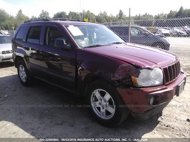 1J8GR48K37C597308 - 2007 JEEP GRAND CHEROKEE LAREDO/COLUMBIA/FREEDOM 栗色 照片 1