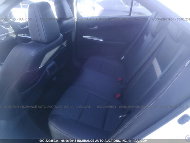 4T1BF1FK3EU349784 - 2014 TOYOTA CAMRY L/SE/LE/XLE თეთრი ფოტო 8