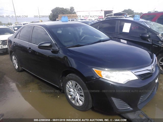 4T1BF1FKXCU026832 - 2012 TOYOTA CAMRY SE/LE/XLE შავი ფოტო 1