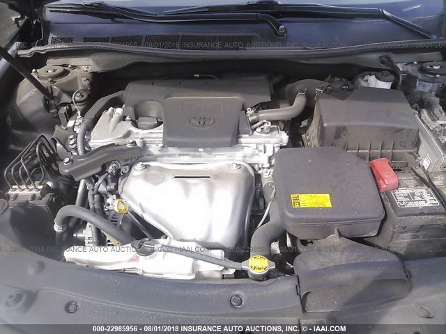 4T1BF1FKXCU026832 - 2012 TOYOTA CAMRY SE/LE/XLE შავი ფოტო 10