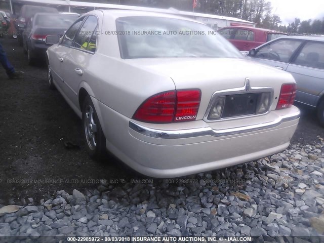1LNHM86S4YY790197 - 2000 LINCOLN LS 棕色 照片 3
