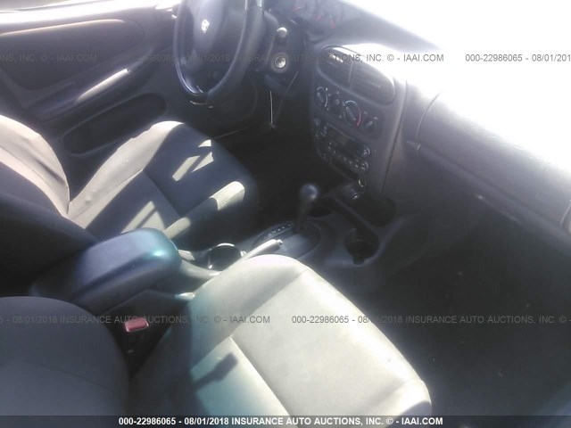 1B3ES26C14D588147 - 2004 DODGE NEON SE WHITE photo 5