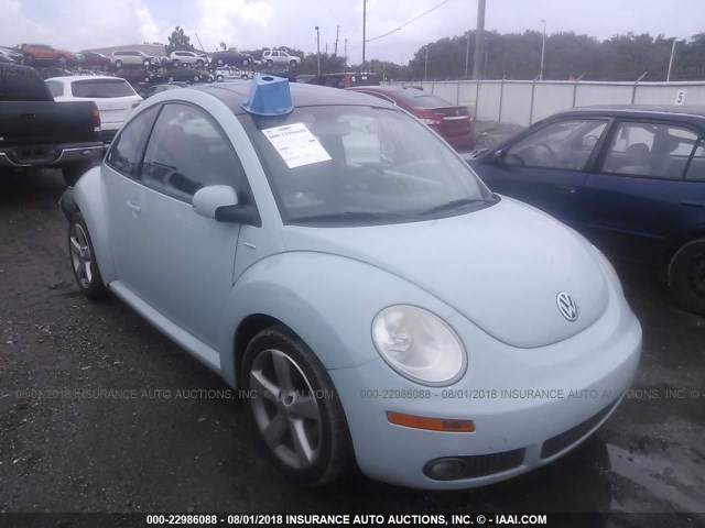3VWRW3AG1AM021762 - 2010 VOLKSWAGEN NEW BEETLE 浅蓝色 照片 1