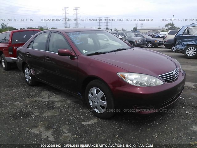 4T1BE32K05U415129 - 2005 TOYOTA CAMRY LE/XLE/SE Qırmızı foto 1