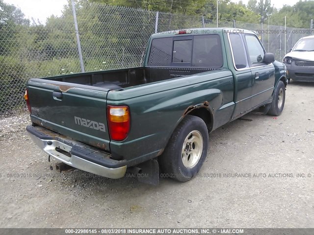 4F4YR16V81TM23059 - 2001 MAZDA B3000 CAB PLUS GREEN photo 4