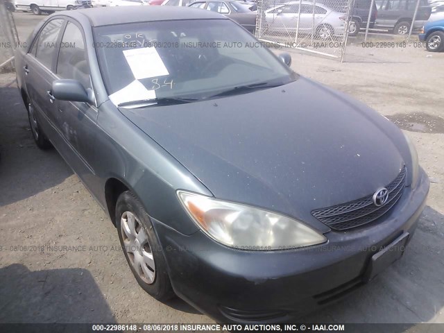JTDBE32K820058662 - 2002 TOYOTA CAMRY LE/XLE/SE Yaşıl foto 1
