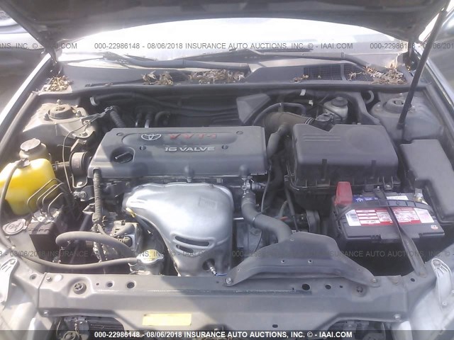 JTDBE32K820058662 - 2002 TOYOTA CAMRY LE/XLE/SE Yaşıl foto 10