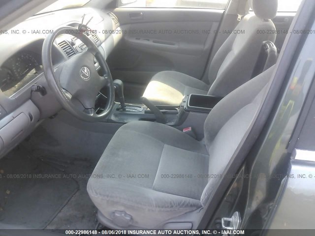 JTDBE32K820058662 - 2002 TOYOTA CAMRY LE/XLE/SE Yaşıl foto 5