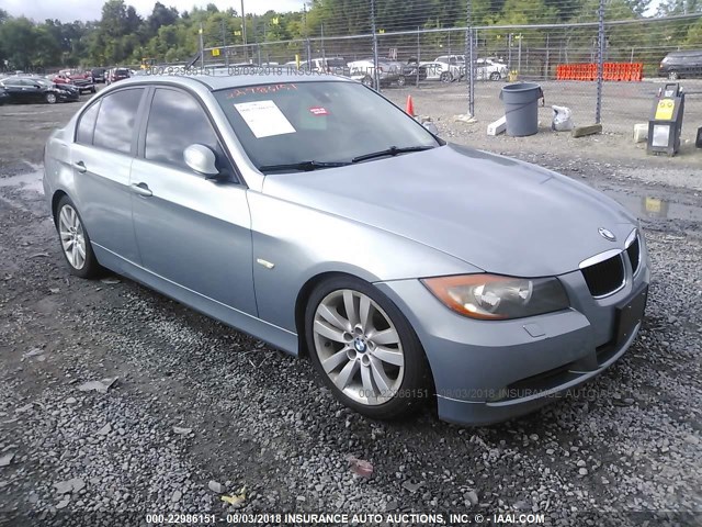 WBAVB17586NH93275 - 2006 BMW 325 I AUTOMATIC BLUE photo 1