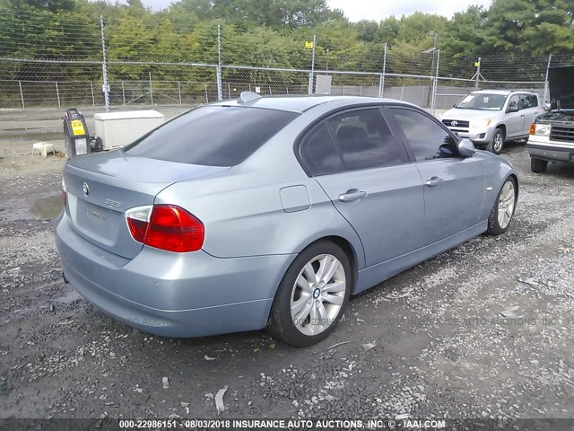WBAVB17586NH93275 - 2006 BMW 325 I AUTOMATIC Mavi foto 4
