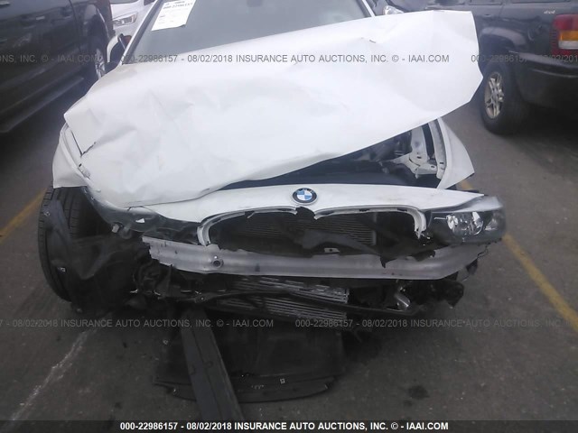 WBA3B5G56ENS09837 - 2014 BMW 328 XI SULEV WHITE photo 6