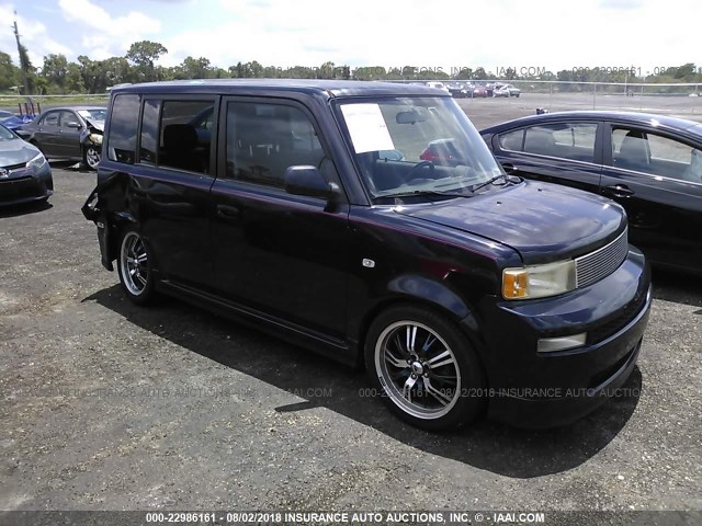 JTLKT324250191255 - 2005 TOYOTA SCION XB Көкшіл фото 1