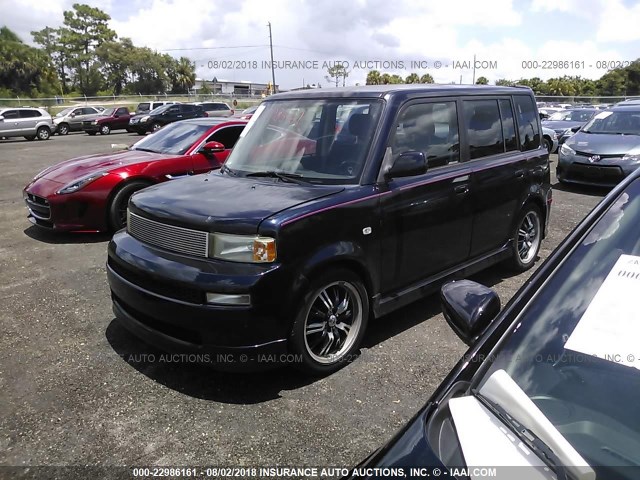 JTLKT324250191255 - 2005 TOYOTA SCION XB Көкшіл фото 2