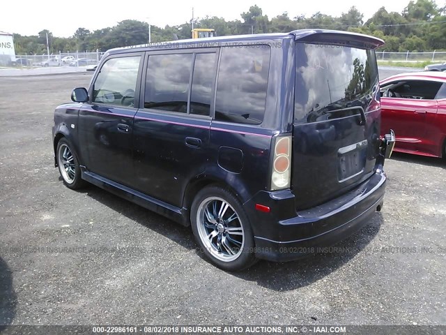JTLKT324250191255 - 2005 TOYOTA SCION XB Көкшіл фото 3