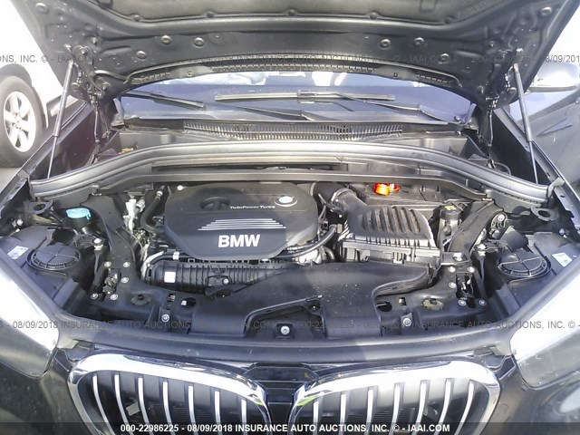 WBXHU7C38HP924942 - 2017 BMW X1 SDRIVE28I BLACK photo 10