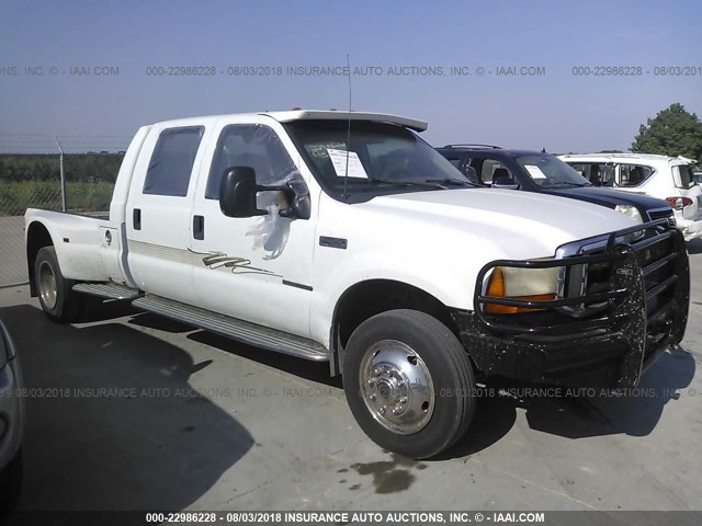 1FDXW46F4YEC25600 - 2000 FORD F450 SUPER DUTY WHITE photo 1