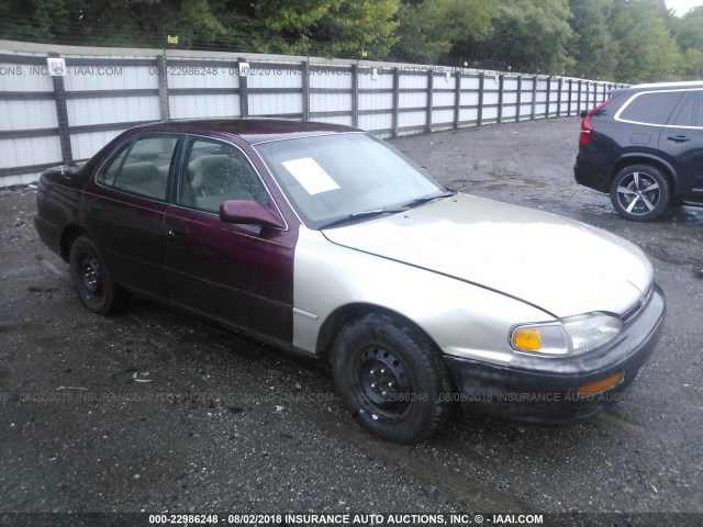 4T1BG12K9TU685777 - 1996 TOYOTA CAMRY DX/LE/XLE მუქწითელი ფოტო 1