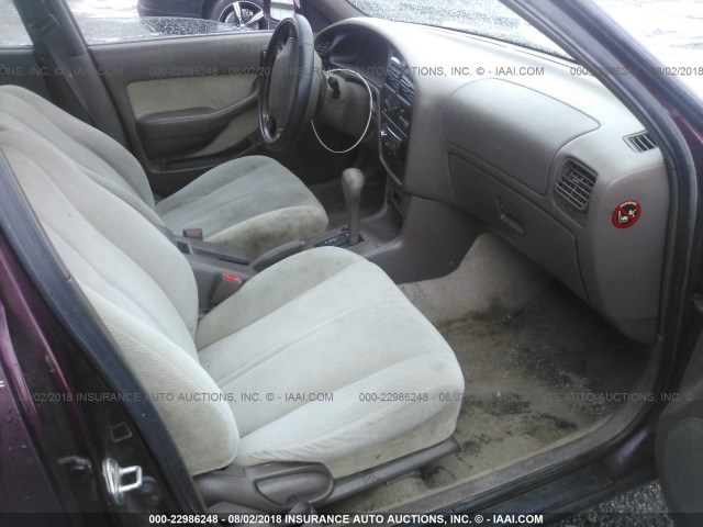 4T1BG12K9TU685777 - 1996 TOYOTA CAMRY DX/LE/XLE მუქწითელი ფოტო 5