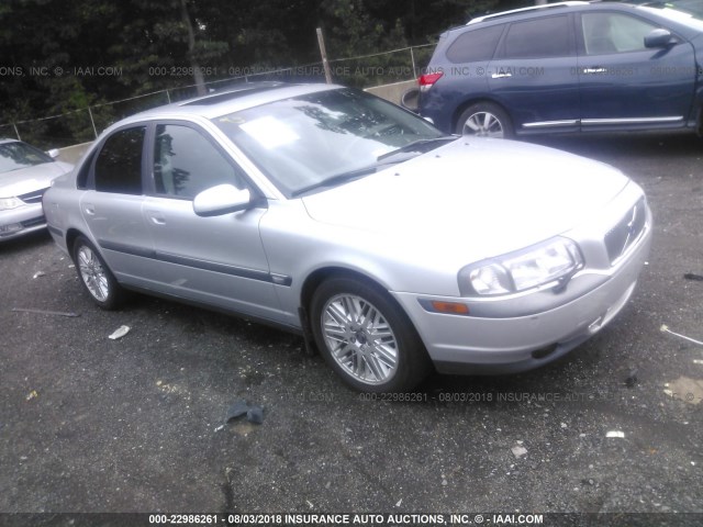 YV1TS92D321248987 - 2002 VOLVO S80 SILVER photo 1