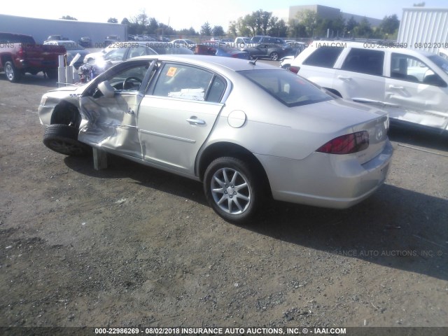 1G4HD57277U204885 - 2007 BUICK LUCERNE CXL TAN photo 3