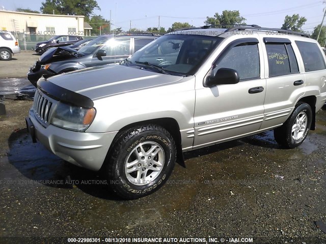 1J4GW48S14C175219 - 2004 JEEP GRAND CHEROKEE LAREDO/COLUMBIA/FREEDOM 灰色 照片 2