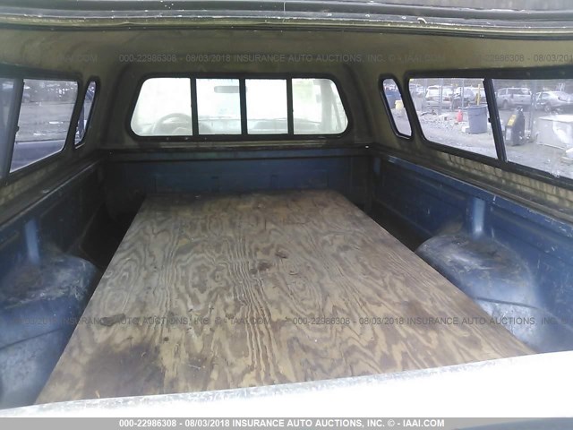 2FTDF15N4JCA90676 - 1988 FORD F150 BLUE photo 8