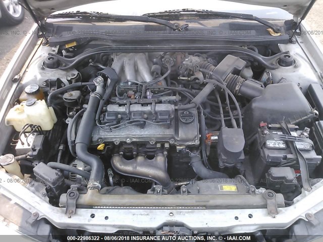 2T1FF28P91C465809 - 2001 TOYOTA CAMRY SOLARA SE/SLE SILVER photo 10