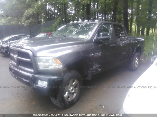 3C6TR5DT0FG608102 - 2015 RAM 2500 SLT GRAY photo 2