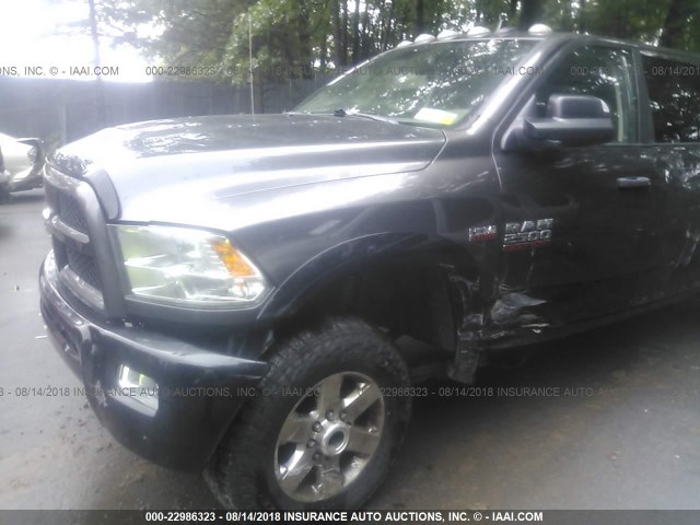 3C6TR5DT0FG608102 - 2015 RAM 2500 SLT GRAY photo 6