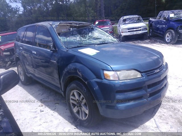 4S2CE58X124602483 - 2002 ISUZU AXIOM XS Mavi foto 1