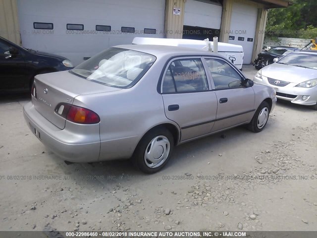 1NXBR12E9XZ178579 - 1999 TOYOTA COROLLA VE/CE/LE 米色 照片 4