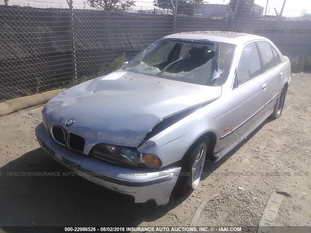 WBADD6326WBW35501 - 1998 BMW 528 I AUTOMATIC SILVER photo 2