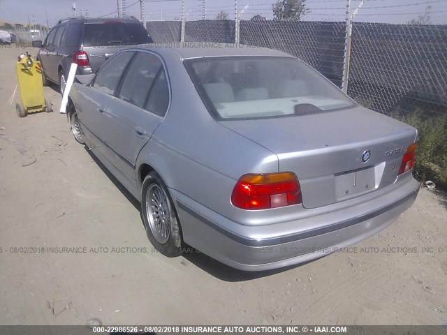 WBADD6326WBW35501 - 1998 BMW 528 I AUTOMATIC SILVER photo 3