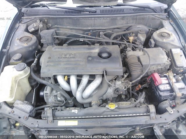 1NXBR12EXYZ412178 - 2000 TOYOTA COROLLA VE/CE/LE 绿色 照片 10