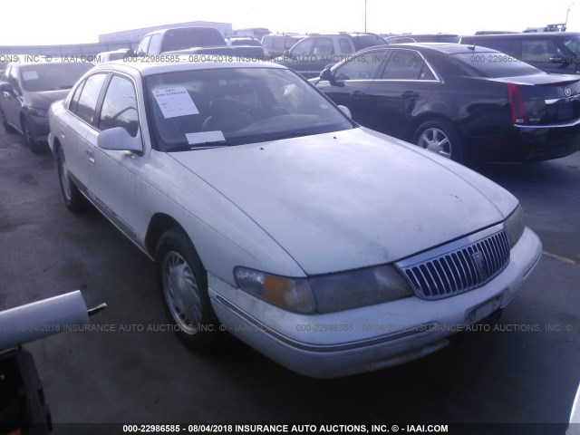 1LNLM97V3VY610390 - 1997 LINCOLN CONTINENTAL  Ақ фото 1