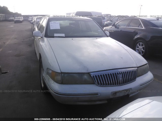 1LNLM97V3VY610390 - 1997 LINCOLN CONTINENTAL  Ақ фото 6