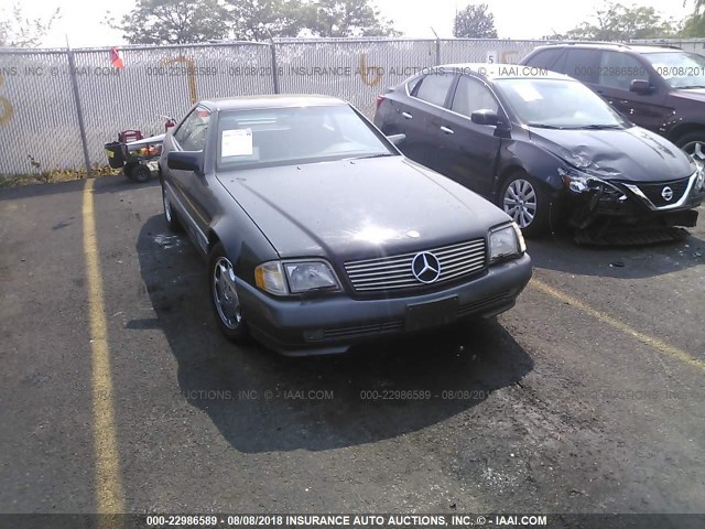 WDBFA67E2SF112535 - 1995 MERCEDES-BENZ SL 500 BLACK photo 1