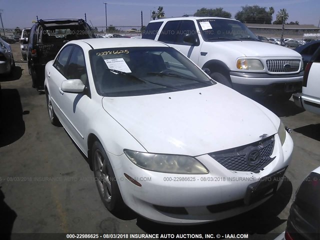 1YVFP80C545N13083 - 2004 MAZDA 6 I WHITE photo 1