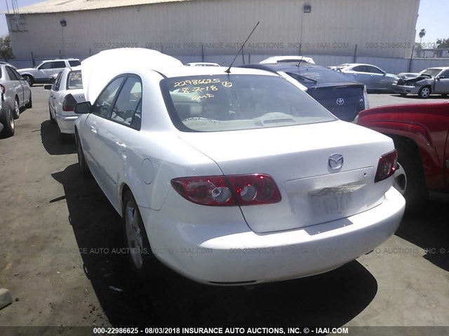 1YVFP80C545N13083 - 2004 MAZDA 6 I Biały zdjęcie 3