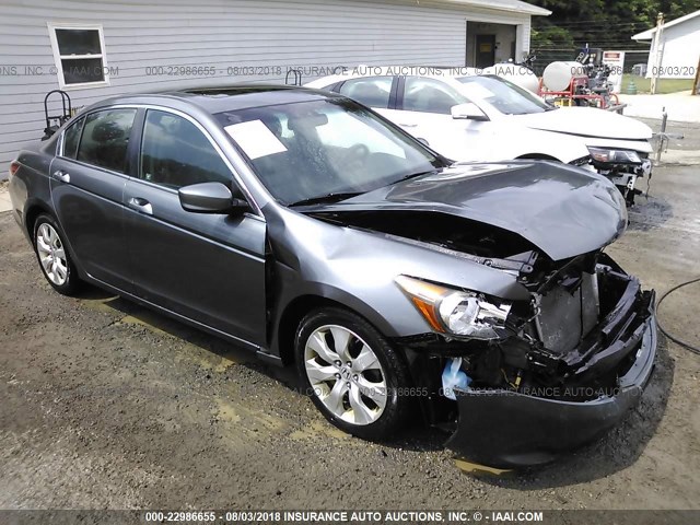 JHMCP26848C036719 - 2008 HONDA ACCORD EXL GRAY photo 1