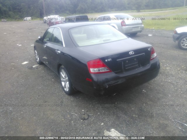 JNKAY41E43M002764 - 2003 INFINITI M45 BLACK photo 3