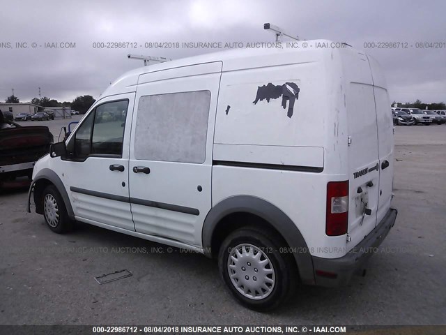 NM0LS7ANXAT015290 - 2010 FORD TRANSIT CONNECT XL WHITE photo 3