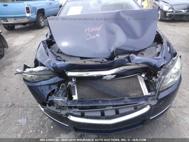 1G1ZG57B79F223176 - 2009 CHEVROLET MALIBU LS ლურჯი ფოტო 6