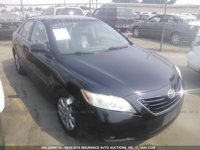 4T1BE46K47U181242 - 2007 TOYOTA CAMRY NEW GENERAT CE/LE/XLE/SE BLACK photo 1
