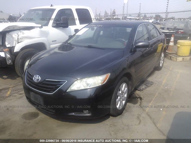 4T1BE46K47U181242 - 2007 TOYOTA CAMRY NEW GENERAT CE/LE/XLE/SE BLACK photo 2