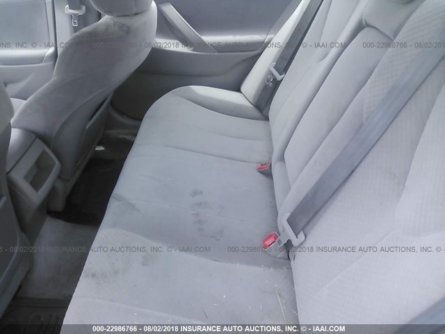 4T1BE46K97U038982 - 2007 TOYOTA CAMRY NEW GENERAT CE/LE/XLE/SE SILVER photo 8